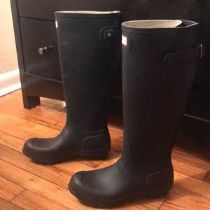 Hunter rain boots
